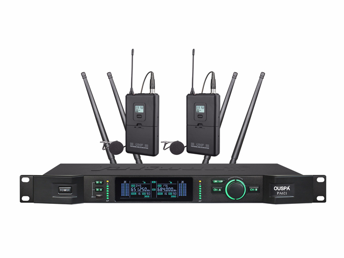 OUSPA(欧浦)PA621 真分集U段无线一拖二领夹话筒 (大680x510).jpg